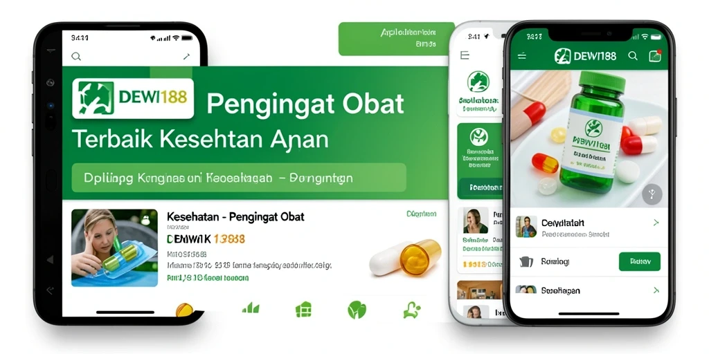 Tampilan antarmuka DEWI188 yang sederhana dan intuitif.