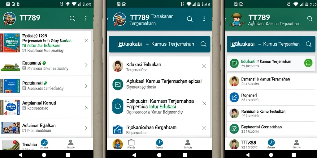 Tampilan antarmuka aplikasi TT789 yang sederhana dan fungsional.